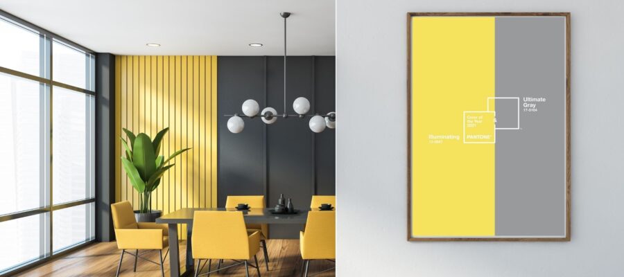 Una casa a medida: muebles con los colores Pantone 2021.