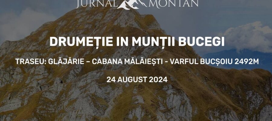 Glajarie (Poiana Buhacu) - Malaiesti Cabana - SAUA PYSCULUI - BUCSOUIU Mare Peak 2492m - 24 August 2024