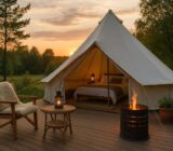 The luxury, nature and campsite of unusual version