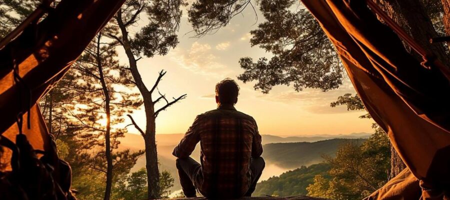 Camping and digital disconnection: holiday without screen