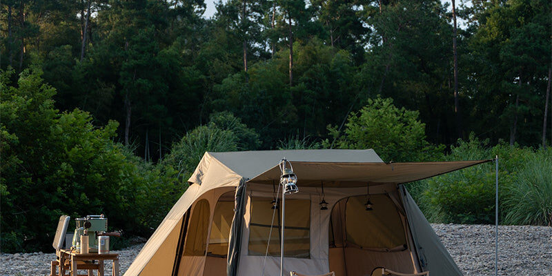 Pop -Up tenda review - camping curtains